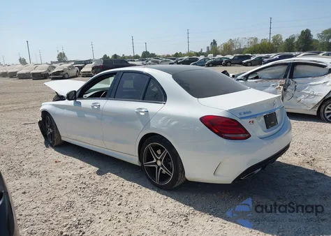 2017 Mercedes-Benz C 300 Sport 4Matic from USA, damaged, VIN WDDWF4KB8HR219249